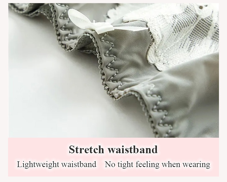 Cute Ultra Thin Lace Panties With Stretch Waistband Veimia