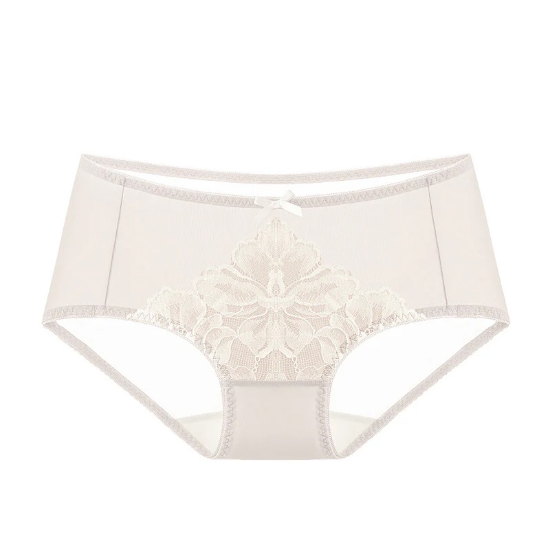 VEIMIA Cute Ultra-thin Lace Panties, Lightweight & Skin-friendly With Silky Smooth Touch