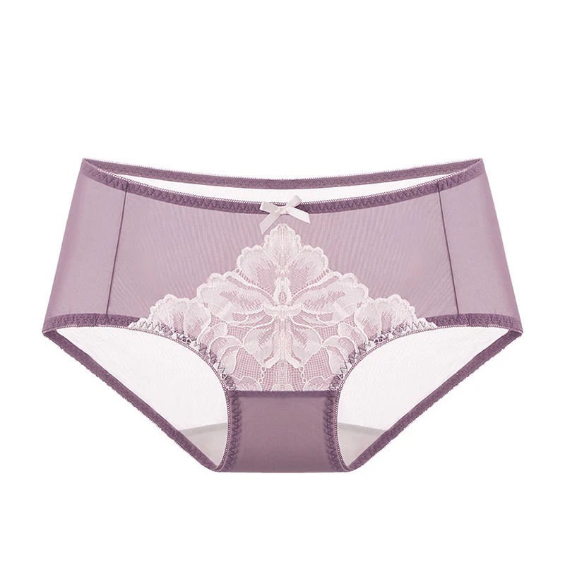 VEIMIA Cute Ultra-thin Lace Panties, Lightweight & Skin-friendly With Silky Smooth Touch