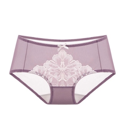 VEIMIA Cute Ultra-thin Lace Panties, Lightweight & Skin-friendly With Silky Smooth Touch