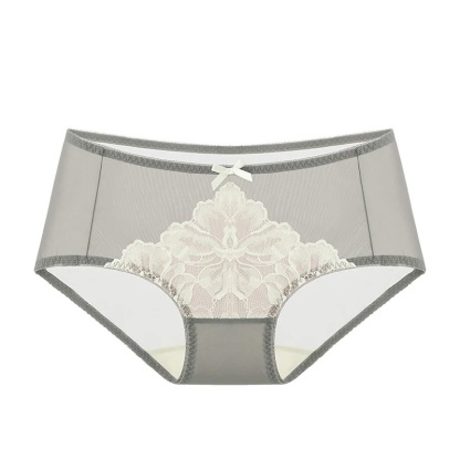 VEIMIA Cute Ultra-thin Lace Panties, Lightweight & Skin-friendly With Silky Smooth Touch