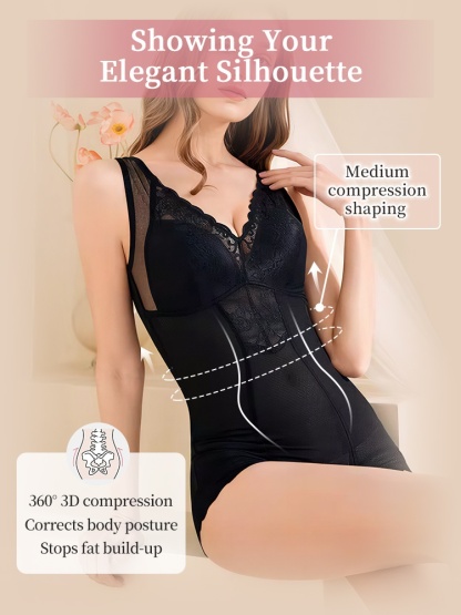 Versatile Bodysuits Sculpt Natural Curves Comfortably & Bra-free While Long-lasting Ease VEIMIA