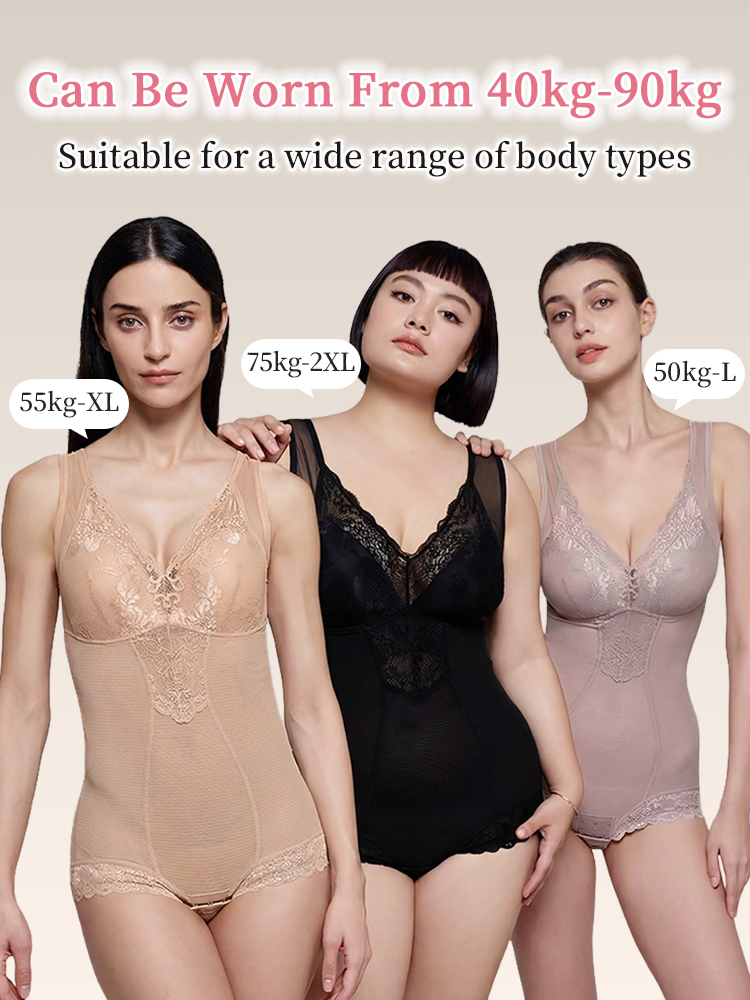 Versatile Bodysuits Sculpt Natural Contours Comfortably & Bra-free While Long-lasting Ease VEIMIA