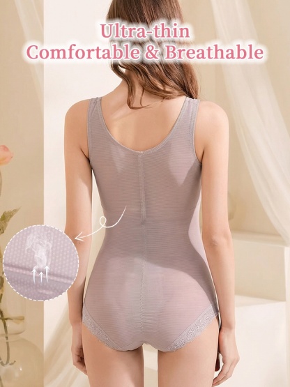 Versatile Bodysuits Sculpt Natural Silhouettes Comfortably & Bra-free While Long-lasting Support VEIMIA