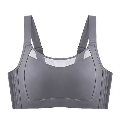 VEIMIA Gray Color of Visually Slimming No.1 & Two-year Repurchase List No.1 Wire-free Minimizer Bra