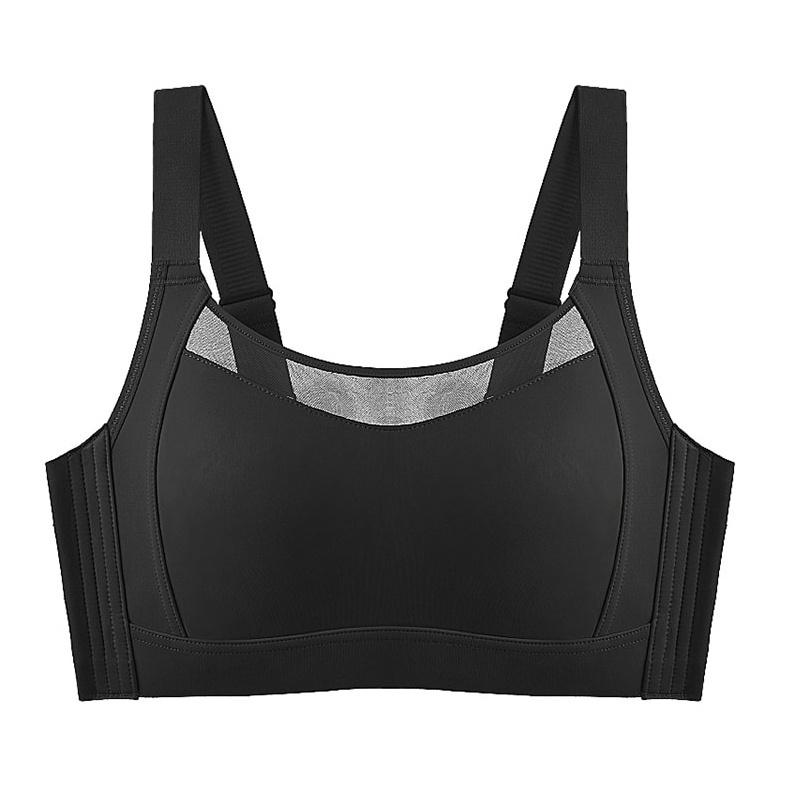 VEIMIA Black Color of Visually Slimming No.1 & Two-year Repurchase List No.1 Wire-free Minimizer Bra