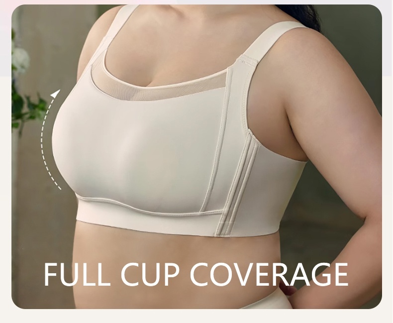 Veimia Visually Slimming No.1 Minimizer Bra Designed With Full Cup Coverage