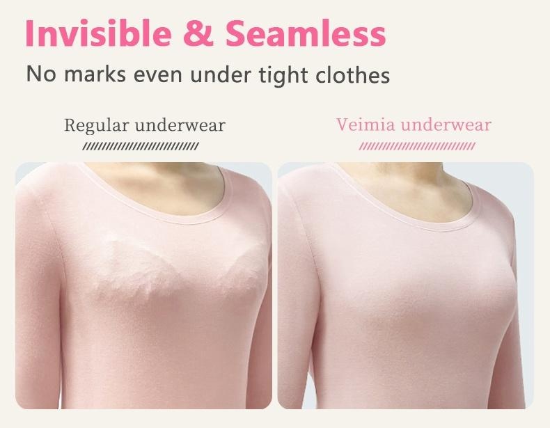 Veimia Visually Slimming No.1 Minimizer Bra Has No Marks Even Under Tight Clothes