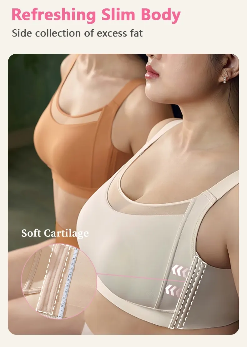 VEIMIA Minimizer Bra - Visually Slimming No.1 & Two-year Repurchase List No.1, Anti-shaking While Doing Sports, Seamless Prevent Accidental Exposure