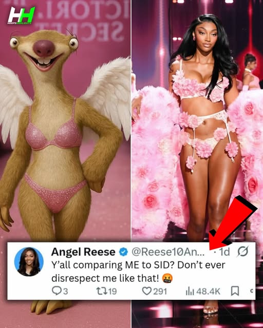 VEIMIA Angel Reese Victoria Secret meme and strapless fashion confidence conversation