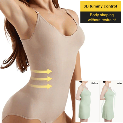 Tummy Control Waist Slimming Womens One-piece Shapewear Bodysuit VEIMIA