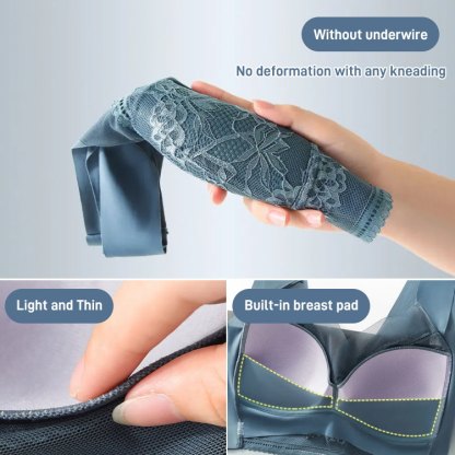 VEIMIA【Plus Size Wire-Free Top Bra】