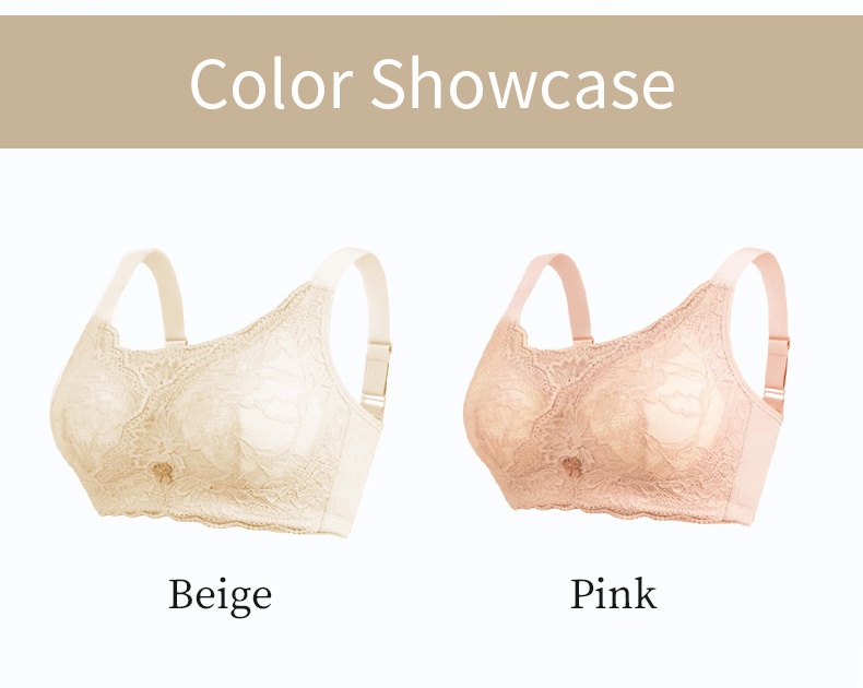 Wireless Lace Mastectomy Bras With Prosthesis Pocket, Sensitive Skin-friendly Cotton Lining For A Comfort Fit VEIMIA