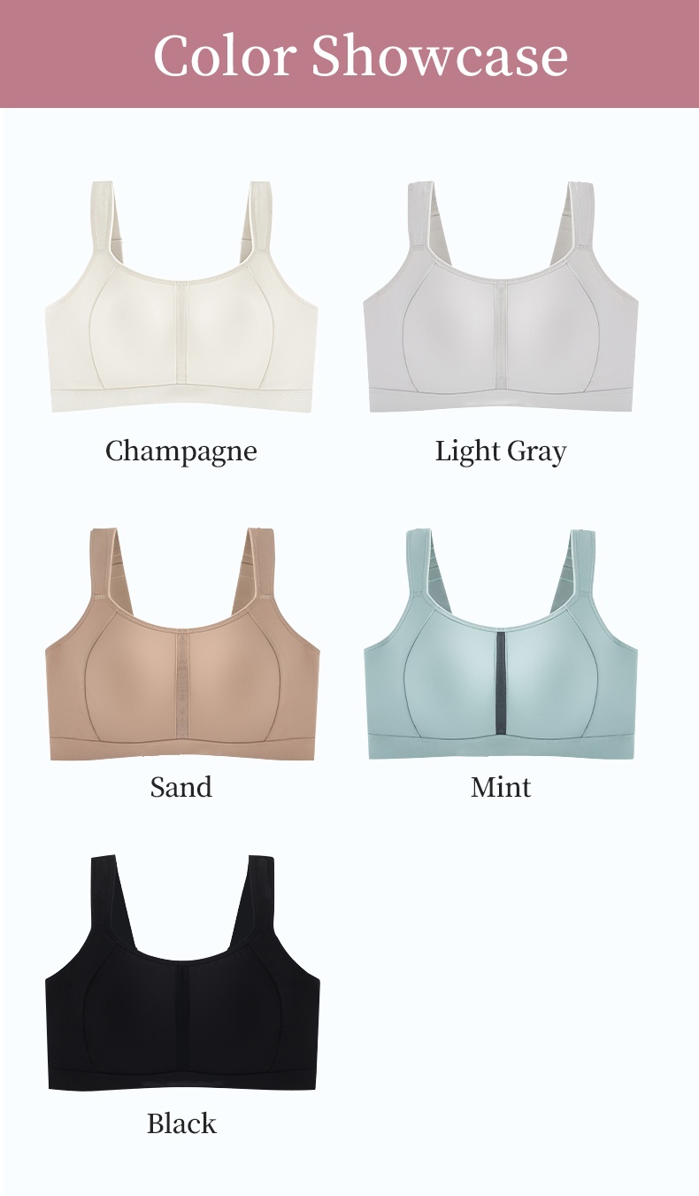 Wireless Minimizer Bra Sporty Styles Designs, Lifts & Secures With Breathable Fit VEIMIA