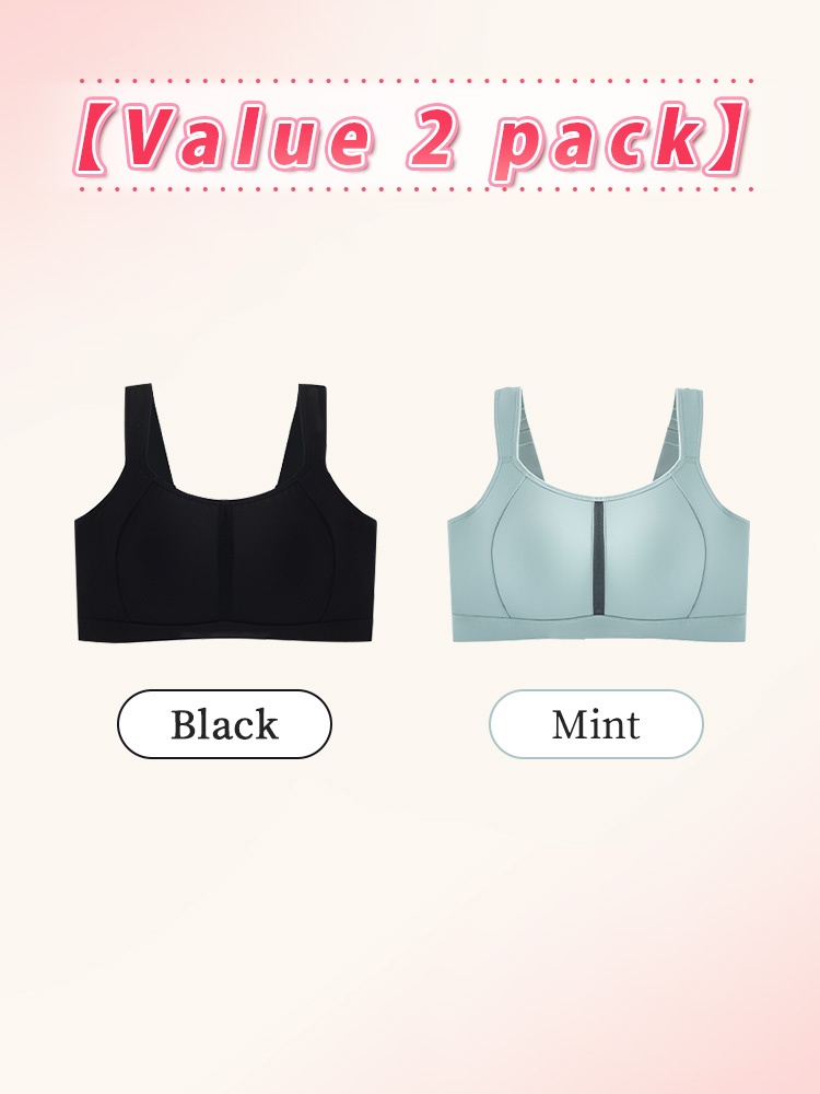 Wireless Minimizer Bra Sporty Style Design, Lifts & Secures With Breathable Feel VEIMIA
