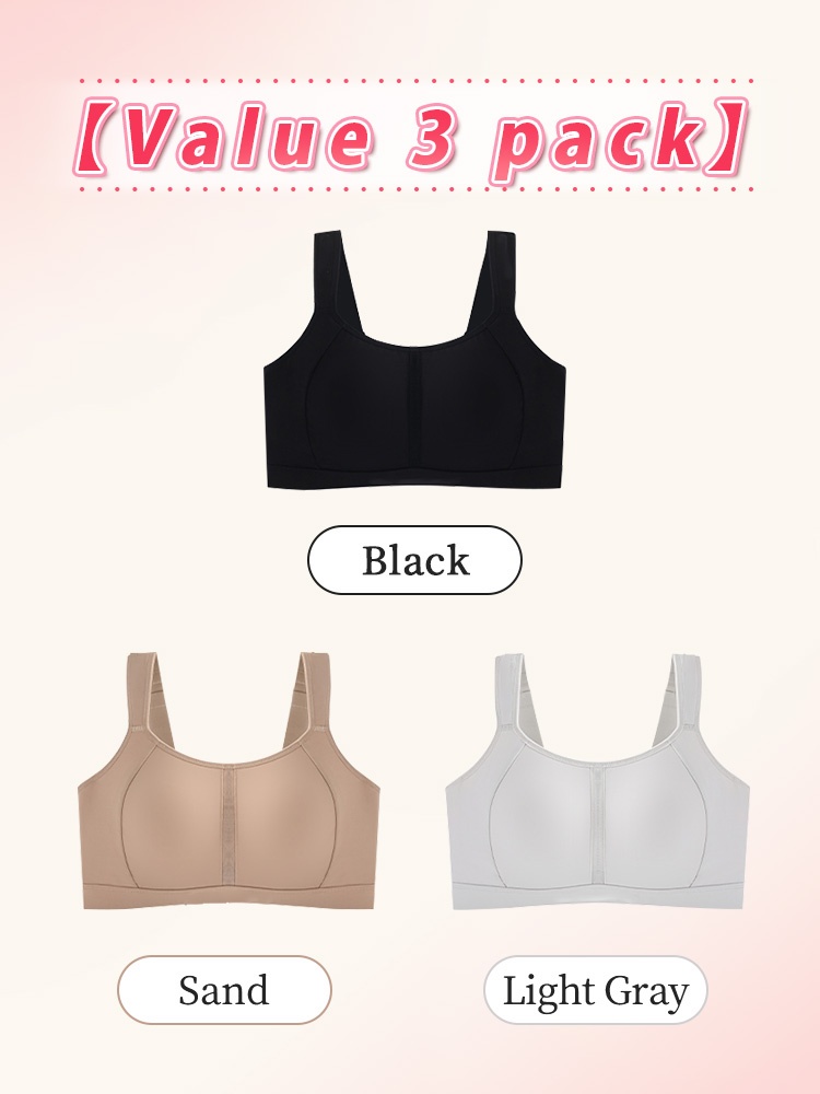 Wireless Minimizer Bra Sporty Style Shapes, Lifts & Secures With Breathable Fits VEIMIA

