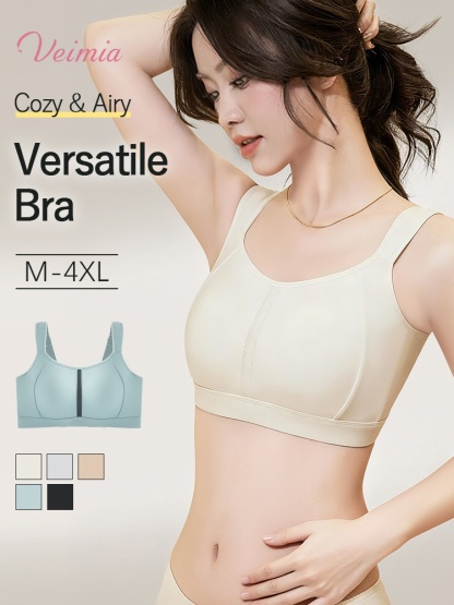 Wireless Minimizer Bras Sporty Style Designs, Lifts & Secures With Breathable Fits VEIMIA

