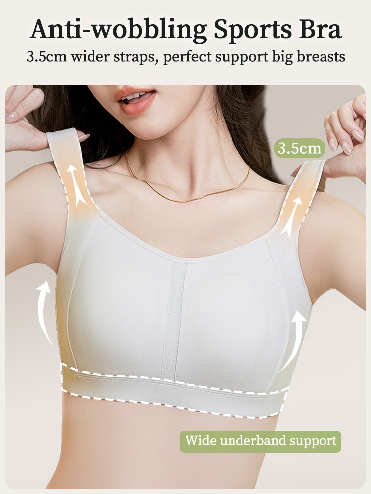 Wireless Minimizer Bra Sporty Styles Design, Lift & Secures With Breathable Fit VEIMIA
