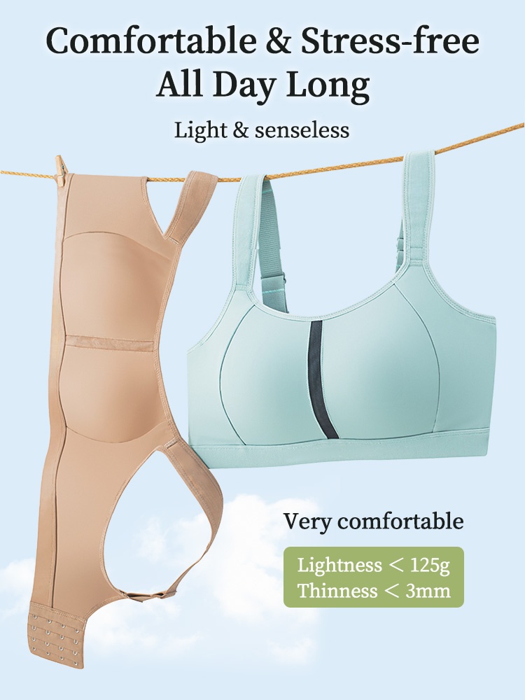 Wireless Minimizer Bra Sporty Styles Design, Lift & Secures With Breathable Fits VEIMIA
