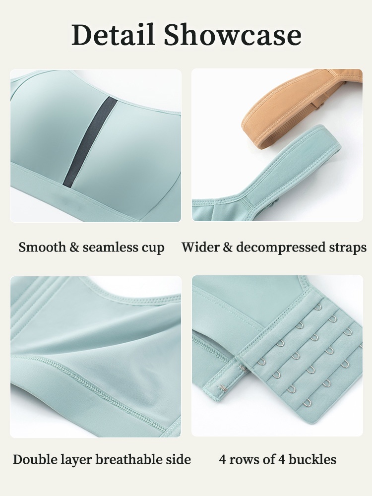 Wireless Minimizer Bras Sporty Style Designs, Lift & Secures With Breathable Fit VEIMIA
