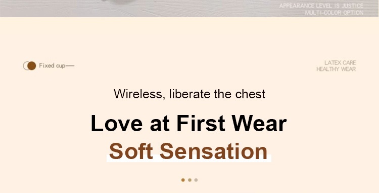 Seamless Anti-sagging Wireless Bra Sexy Cross Lace Lift Up And Support High Side Wings VEIMIA