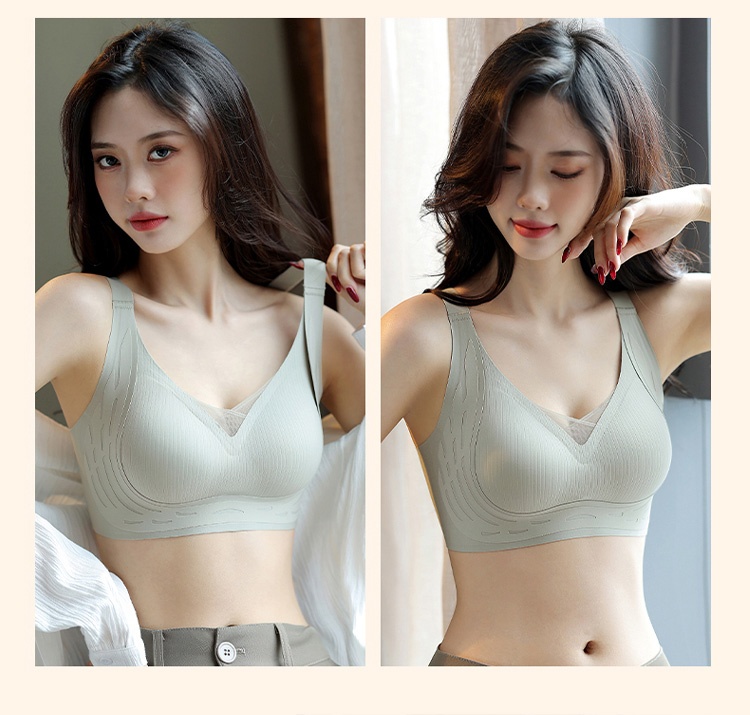 Stylish Anti-sagging Wireless Seamless Bras Lifting Up And Support VEIMIA
