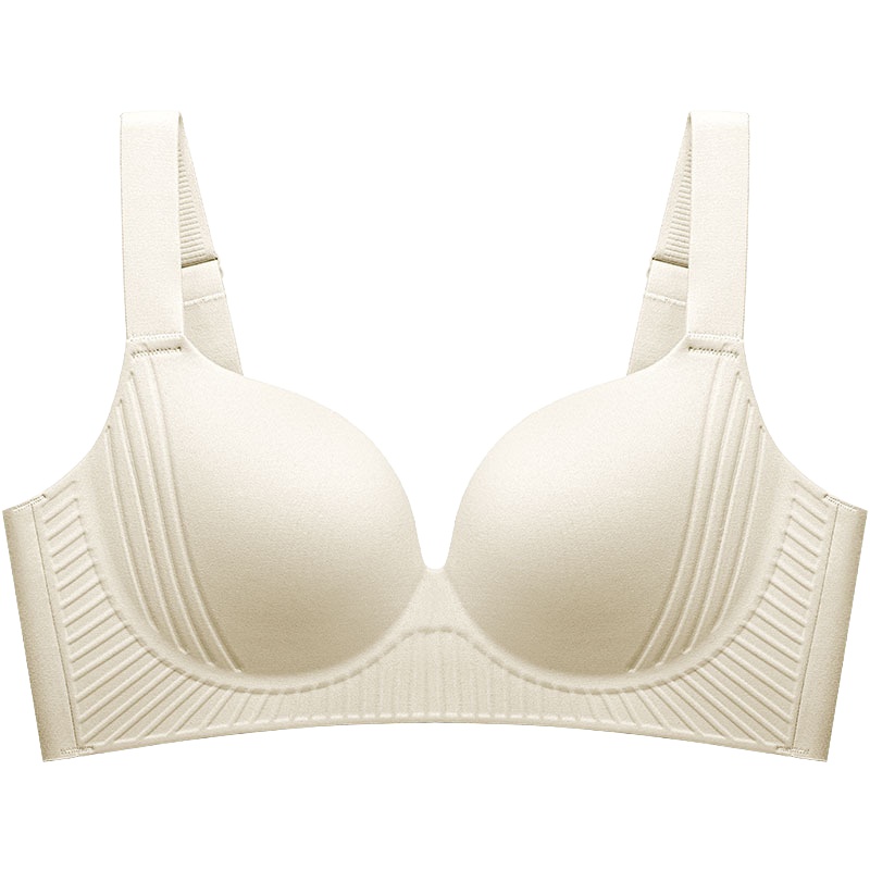 Plus Size Wireless Push Up Bras 3D Anti-Gravity Seamless Massage Padded Anti-sagging & Gathering VEIMIA