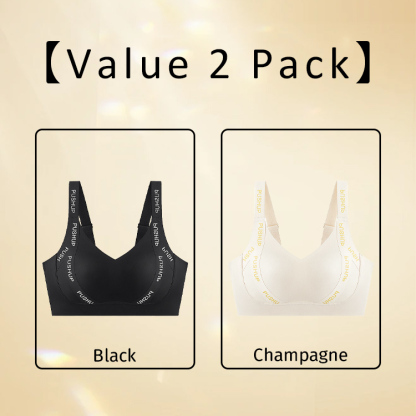 VEIMIA Wireless Push Up Minimizer Bra High Support Anti-sagging