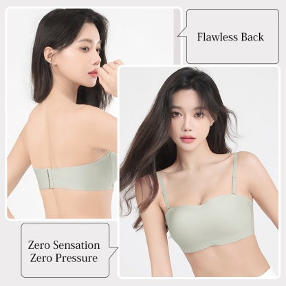 Wireless Strapless Bras Breathable Anti-slip Seamless Tube Tops Stable Support Skin-friendly Fabric VEIMIA