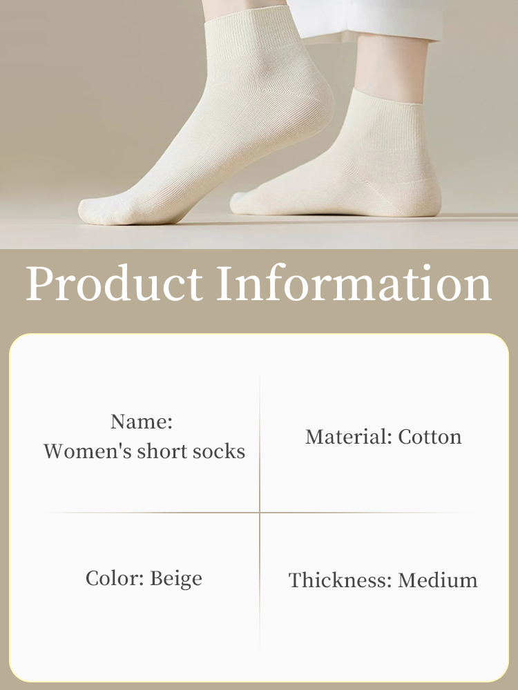 Long-lasting High Elastic Premium Breathable Cotton Ankle Socks VEIMIA