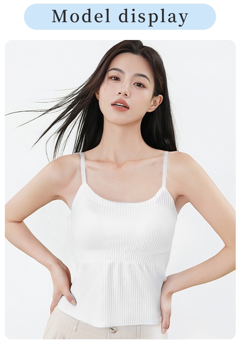 Slimming Tank Top Cover Fat For Women Ultra Cool Breathable Fabric Tank Tops With Built In Bra VEIMIA