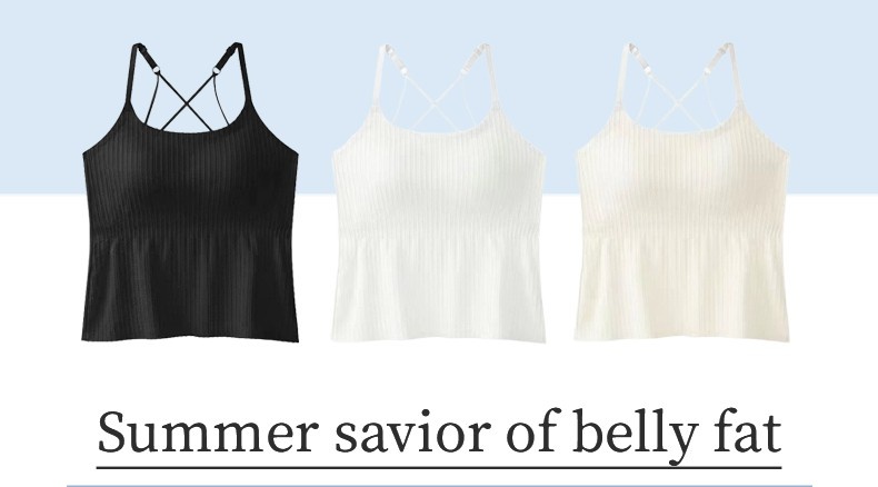 Slimming  Camisole Cooling Fabric & Contoured Bra VEIMIA