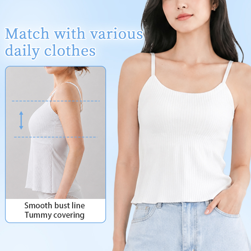 Women Camisole Cover Fat For Slimming, Ultra Cool & Breathable Fabric Tank Tops VEIMIA