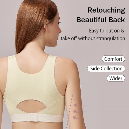 Womens Shockproof Padded Sports Bras Tank Tops Breathable Full Coverage Cups Stable Support VEIMIA