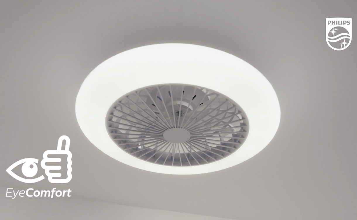 飛利浦Amigo Flat Fan Ceiling Light 25W+60W 超薄風扇燈
