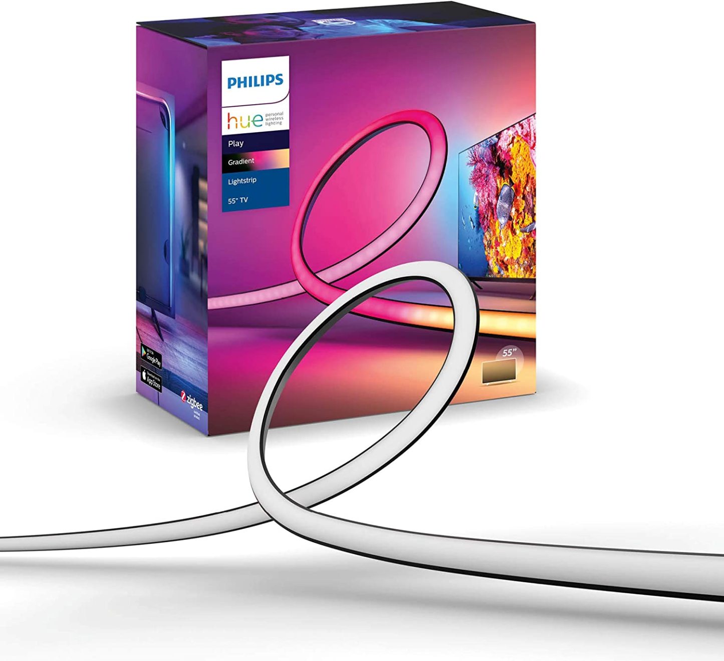 Philips Hue Play Gradient 55" 能彩色影音燈帶