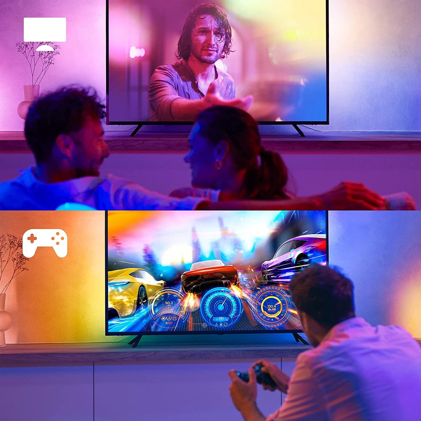 Philips Hue Play Gradient 55" 能彩色影音燈帶