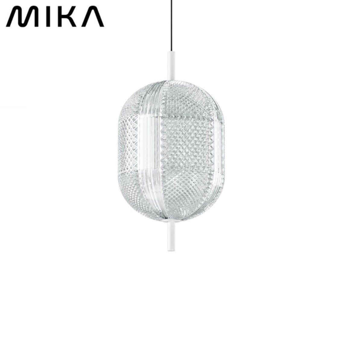MIKA C02-256L 仿水晶玻璃款小吊燈 7.5W 3000K黃光
