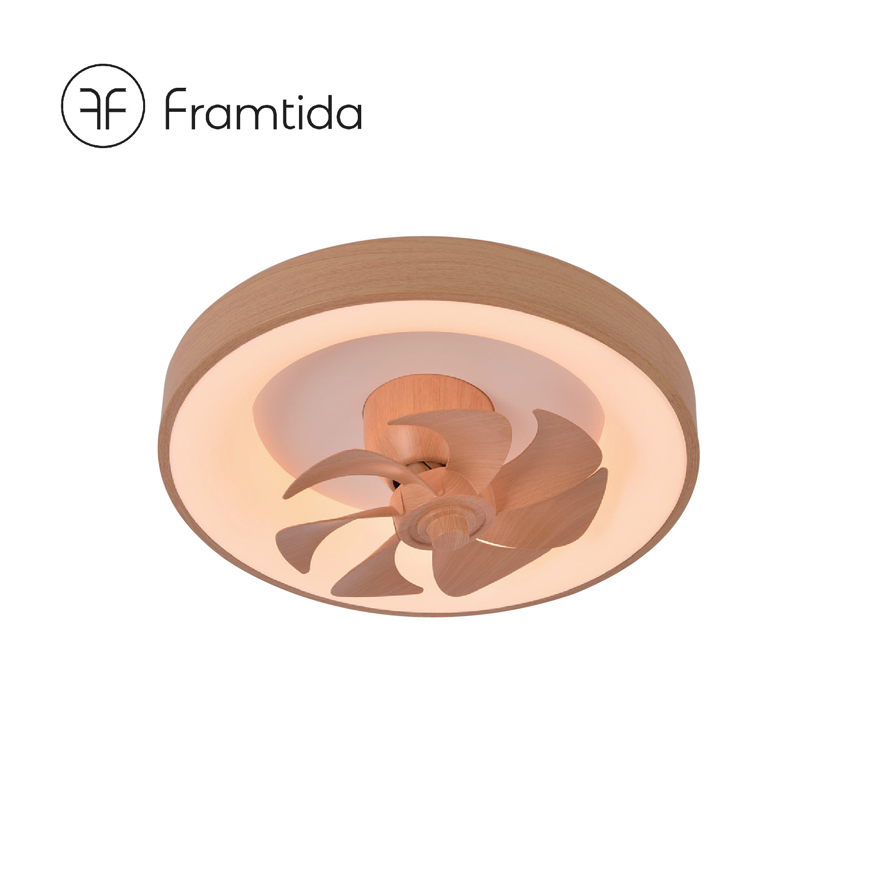 Framtida Venti DC Motor LED 薄款風扇燈(搖頭款)