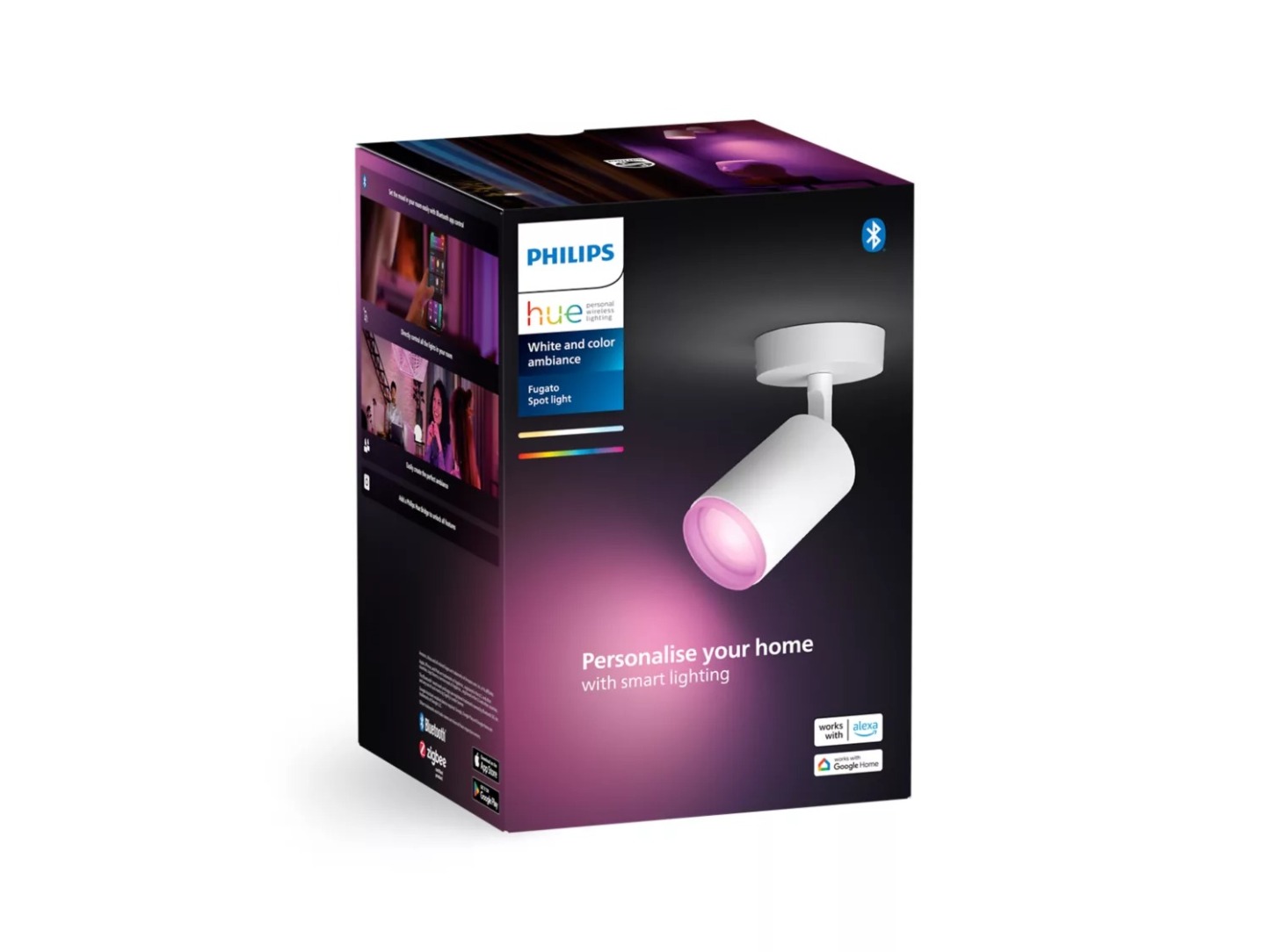 Philips Hue Fugato 單頭智能藍牙聚光彩色射燈