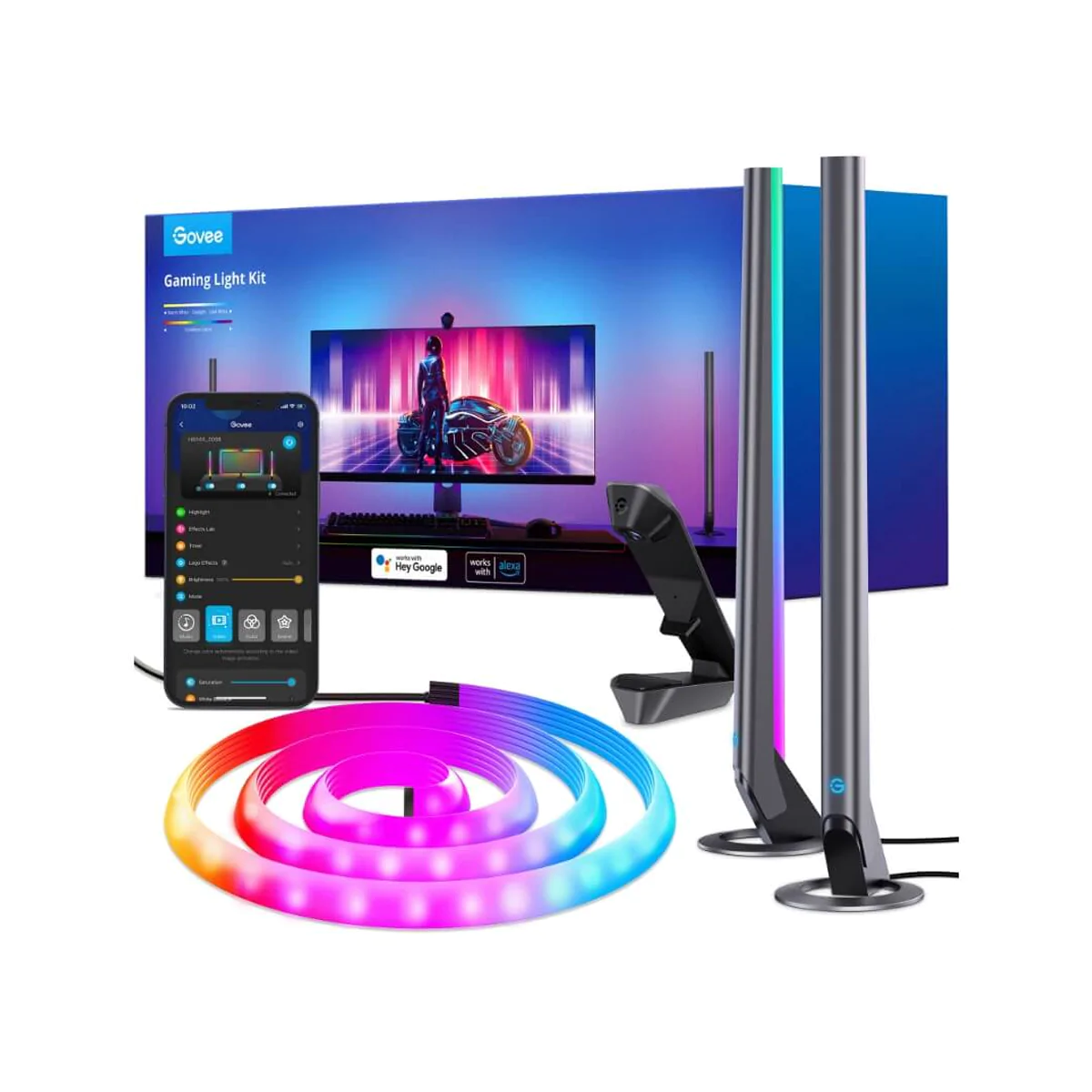 Govee DreamView G1 Pro Gaming PC 24-29"彩色燈帶套裝