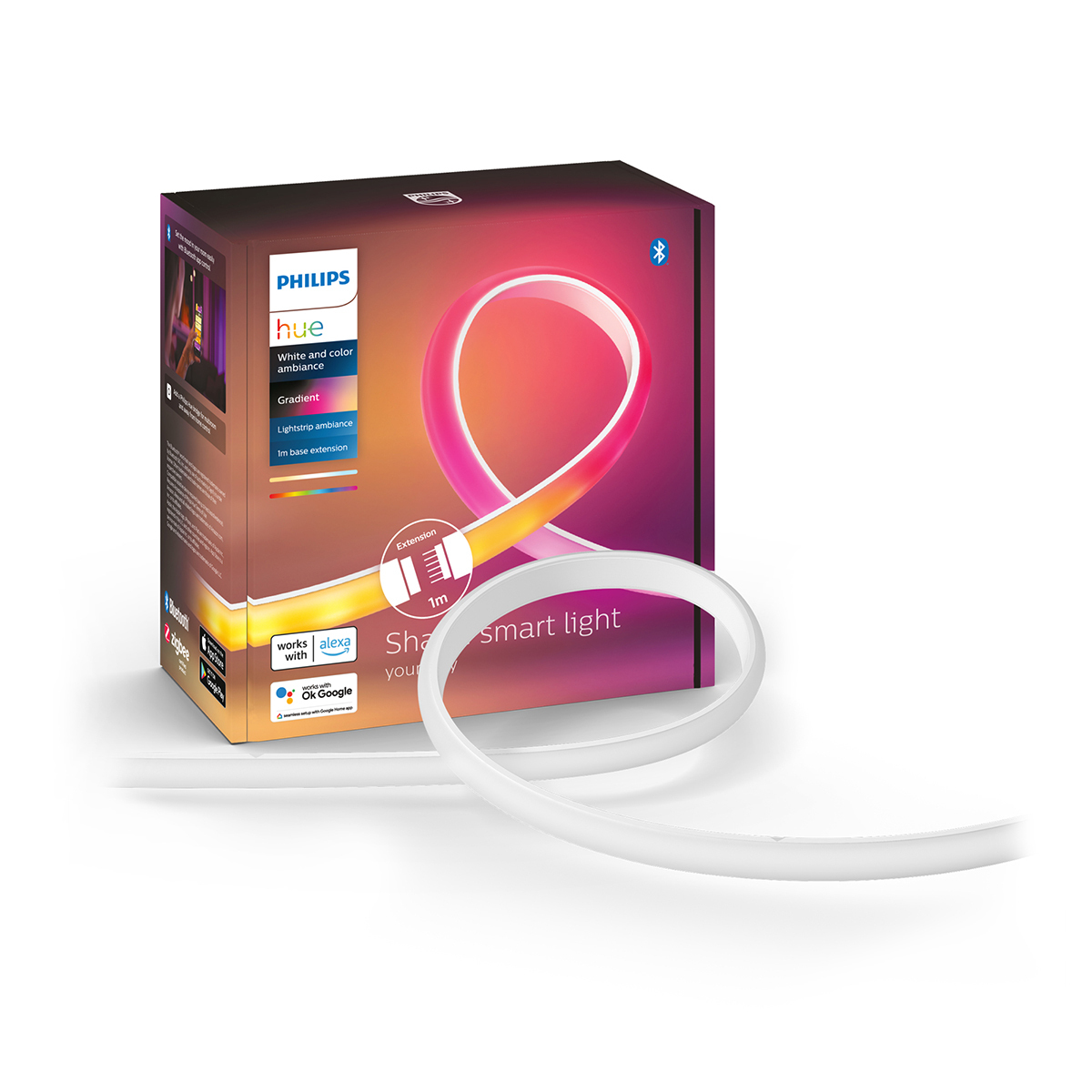 Philips Hue 智能漸變彩色燈帶(1米延伸版)