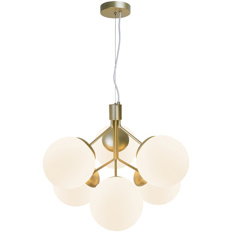 Nordlux Ivona pendant (Brass / 6-spot) 吊燈