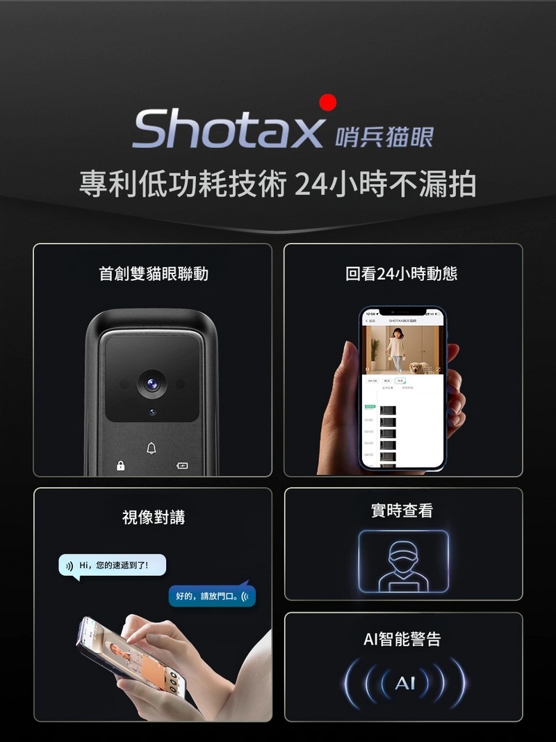 DESMAN 德施曼 Q50FVMax 3D人面識別及掌靜脈智能門鎖(連原廠基本安裝)