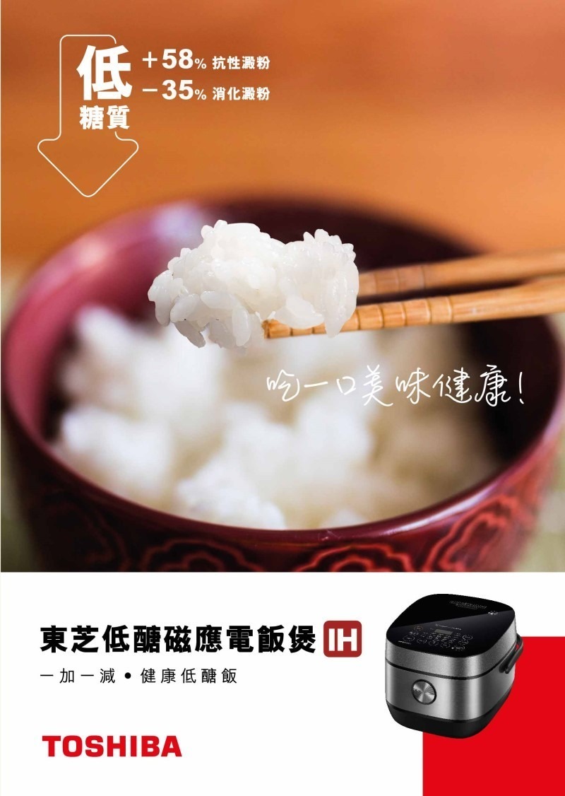Toshiba RC-18ISPH 東芝低醣磁應電飯煲(1.8公升)