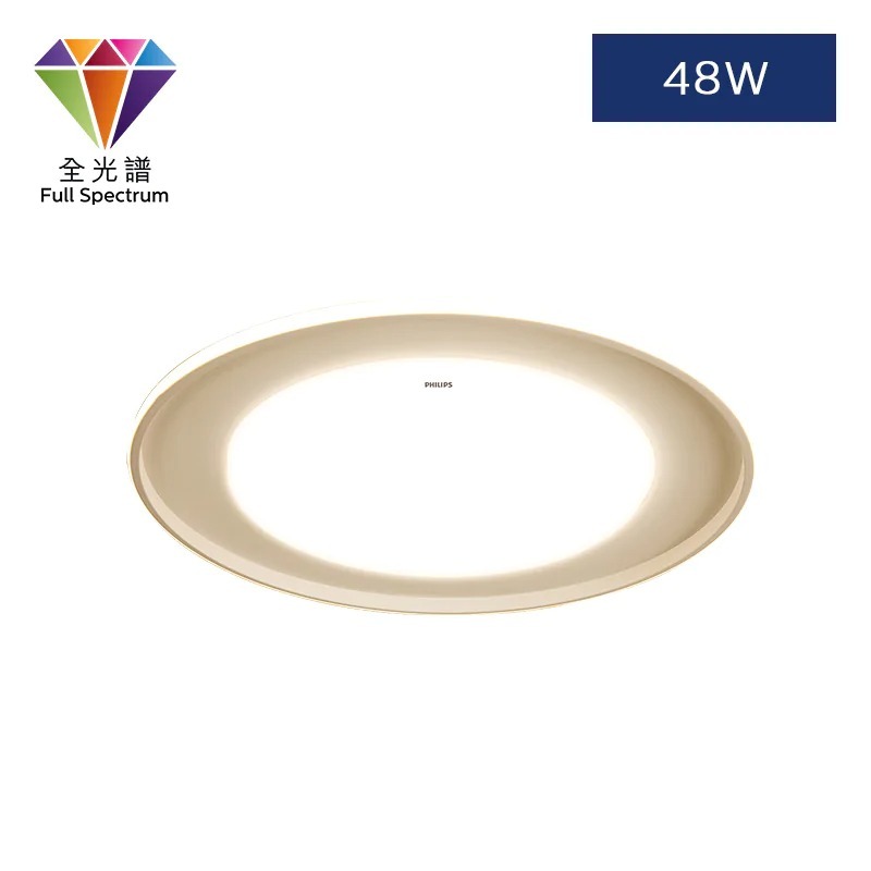 飛利浦 VX304 RUOHE 450 48W LED 圓形天花吸頂燈
