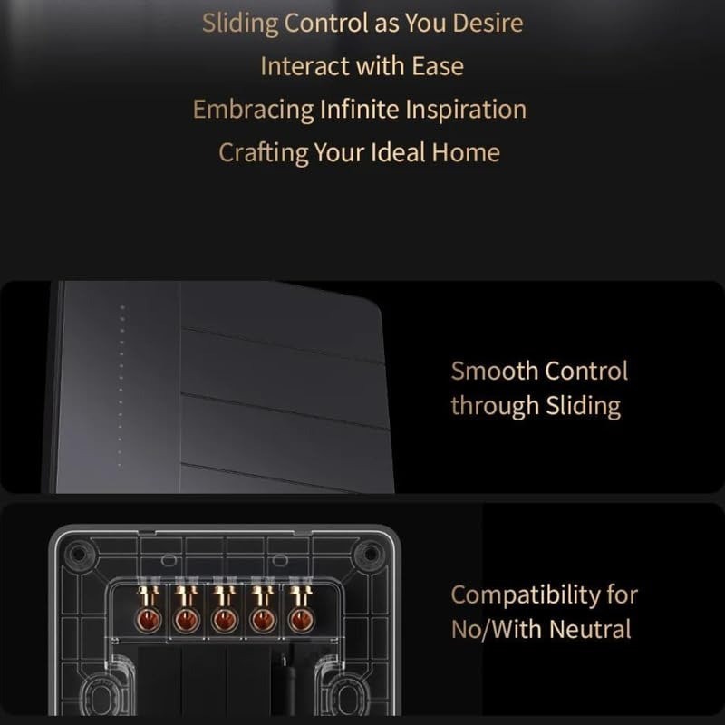 Aqara 智能牆壁開關 Z1 Pro (單火/零火通用 - 單/雙/三/四鍵版)