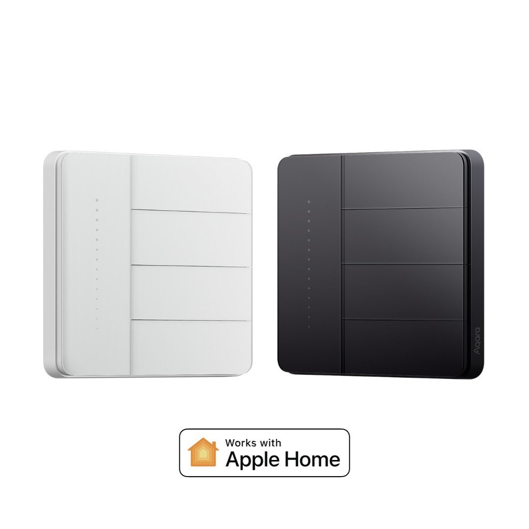 Aqara 智能牆壁開關 Z1 Pro (單火/零火通用 - 單/雙/三/四鍵版)
