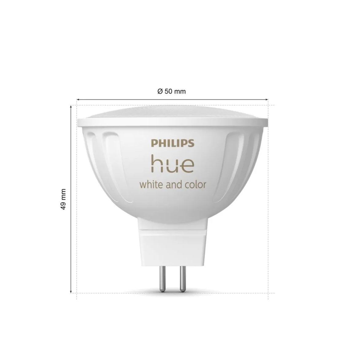 Philips Hue 5W MR16 智能黃白光燈泡