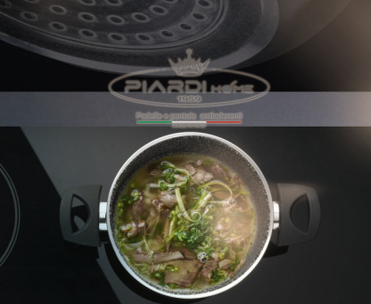 PIARDI HOME - 🌟意大利製🇮🇹｜七層複合鋁鋼雙耳易潔煲(附玻璃蓋)